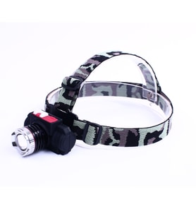 Profesyonel Şarjlı Kafa Feneri Watton Wt-122 (Siyah)
