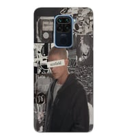 Xiaomi Redmi NOTE 9 Uyumlu Michael Scofield Tasarımlı Şeffaf Telefon Kılıfı