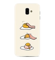 Samsung J6 Plus J7 Prime J7 Pro M20 Kılıf Desenli Silikon Sweety Egg 1322