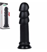 Agorshop Lovetoy King Sized 28 cm Dalgalı Flexible Dev  Dildo LV2244