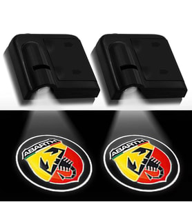 ABARTH Logolu Mesafe Sensörlü Yeni Nesi Araçları Kapı Altı Led l 2 ADET