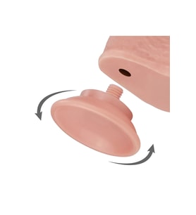 Kayan Gerçekçi Deri Çıkarılabilir Ultra Yumuşak Çift Katmanlı Realistik Penis