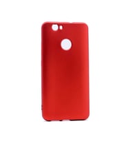 Huawei Nova Uyumlu Kılıf Zore Premier Silikon Kapak (Kırmızı)