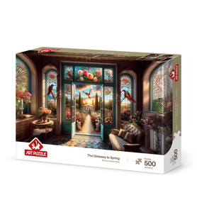 Art Puzzle Bahara Açılan Kapı 500 Parça Puzzle