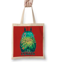 Totoro 05 Bez Çanta Uzun Saplı