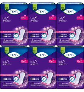 Tena Lady Protect Mesane Pedi Maxi Night Geceye Özel 72 Adet