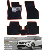 SEAT ARONA (2021-2025) Uyumlu EVA Paspas Tam Set–Oto Paspas,Araca Özel,Kolay Montaj