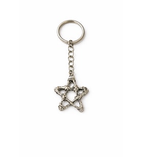 Geometrik Metal Figür Anahtarlık – Dekoratif Tasarım Anahtarlık