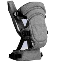 Çift Yönlü Bebek Taşıma Kangurusu Bel Destekli Ergonomik Bebek Taşıyıcı Kanguru (Gri)