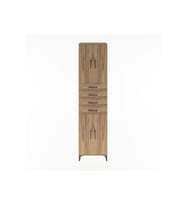 Hyperion Dolap 4 Raflı 4 Çekmeceli 4 Kapaklı 60x44x243 Çam-Çam