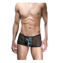 Fermuarlı Erkek Erotik Boxer String Kilot İç Çamaşır