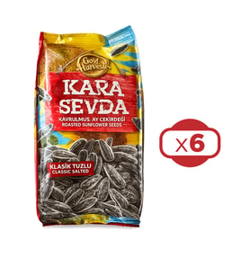 Kara Sevda Ay Çekirdeği 180 gr Klasik Tuzlu x 6 Adet