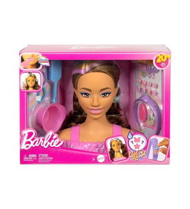 Barbie Saç Tasarımı Büstü Esmer - Yaratıcı Saç Şekillendirme Seti