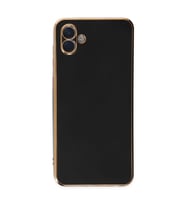 Samsung Galaxy A04e Kılıf Volet Silikon - Siyah