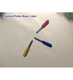 summa plotter bıçak plotter bıçağı 3 adet A KALİTE