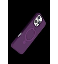 Pilelistore   Apple iPhone 16 Pro Max Regal Magsafe Standlı Kapak - Derin Mor