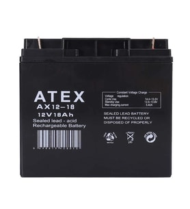 Atex Ax12-18 12v 18ah Akü