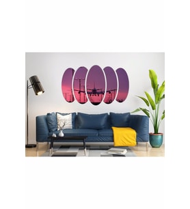 UÇAK GÖKYÜZÜ MDF TABLO-1331