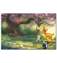 Cakatabloo Bambi ve Arkadaşları Ormanda MDF Tablo