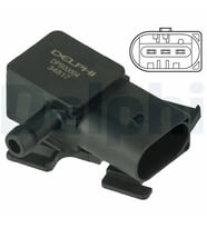 DELPHI DPS00004 Egzoz Basinc Sensoru 13627789219 13627805152