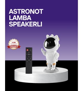 Dekoratif ve Fonksiyonel Astronot Projeksiyon Aydınlatma