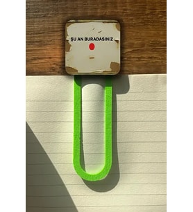 Şu An Buradasınız Kitap Ayracı