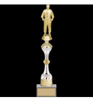 ODAK KUPA - Figürlü Kupalar - Judo / Karate Figürlü Kupalar FG-032 B - 43 cm