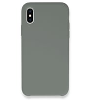 Newface Apple iPhone XS Max Kılıf Lansman Legant Silikon - Gri
