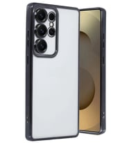 Northcity Samsung Galaxy S25 Ultra Uyumlu Kılıf Lensli Silikon - Siyah