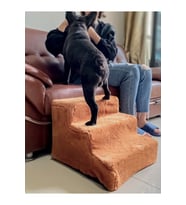 Konforlu 3 Basamak Fermuarlı Köpek ve Kedi Merdiveni