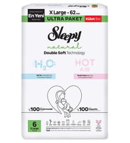 Sleepy Natural Double Soft Ultra Külot Xl 62 - Standart