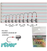 JİGHEAD RİVER HUNTER 4’LÜ PAKET 4GR