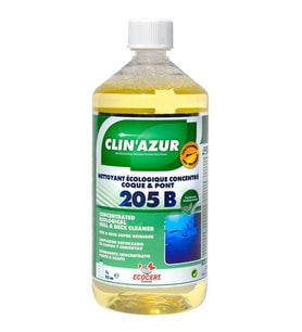 Clin Azur -205B- Ekolojik gövde/güverte için konsantre temizleyici