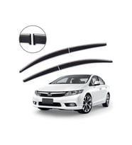 Honda Civic Fb7 Krom Çıtalı Cam Rüzgarlığı 2012-2016