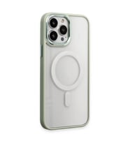Apple İphone 15 Pro Kılıf Room Magneticsafe Silikon - Su Yeşili