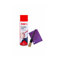 SMX Çok Amaçlı Temizleyici Köpük Sprey+Detay Temizlik Fırçası+Bez (Beyaz)