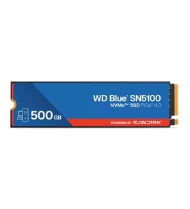 WD Blue SN5100 500GB M.2 NVMe SSD (6600/5600)