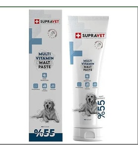 Supravet Multivitamin Malt Paste Yetişkin Köpek Vitamini 30 Gr
