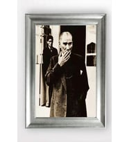 Gümüş Çerçeveli Atatürk Tablo a339