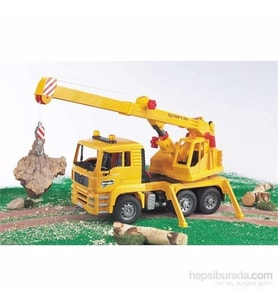 Bruder MAN Vinçli Kamyon Sarı BR02754