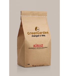 Kiraz Tütsü Aroma Odun Parçaları - Mangal Barbekü Tütsüleme 1 Kg