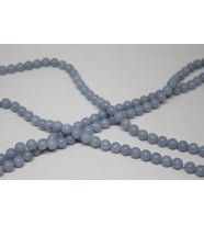 Angelit Taşı YARIM Dizi 6mm (18cm uzunluğundadır)
