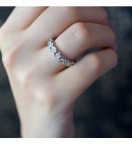 0.32 Ct. Beyaz Tamtur Pırlanta Yüzük