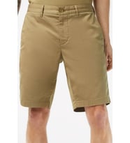 Lacoste Men's Slim Fit Organic Cotton Bermuda Shorts Erkek Dar Kesim Pamuk Bermuda Şort Bej