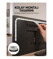 Mey İthalat® Uzaktan Kumandalı LED TV Arka Işık Şeridi Yeni Nesil
