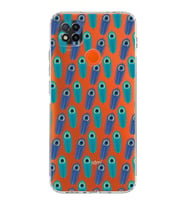 PrintiFy Xiaomi Redmi 10 2022 ile Uyumlu Nazar Boncuğu 4  Kamera Korumalı Şeffaf Silikon Kılıf