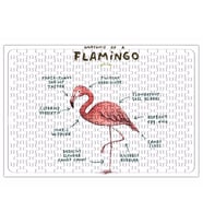 Bir Flamingo anatomisi 2 Puzzle 240 Parça Yapboz