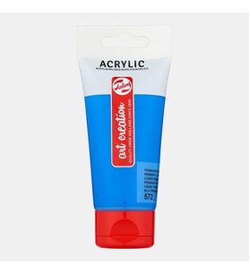 TALENS ART CREATION 75 ML AKRİLİK BOYA 572 PRIMARY CYAN RT3511572M