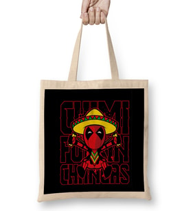 Deadpool Bez Çanta Uzun Saplı