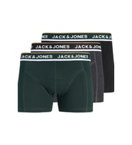 Jack & Jones JACSWAY Solid Erkek Boxer 3'lü Paket Pamuklu Rahat